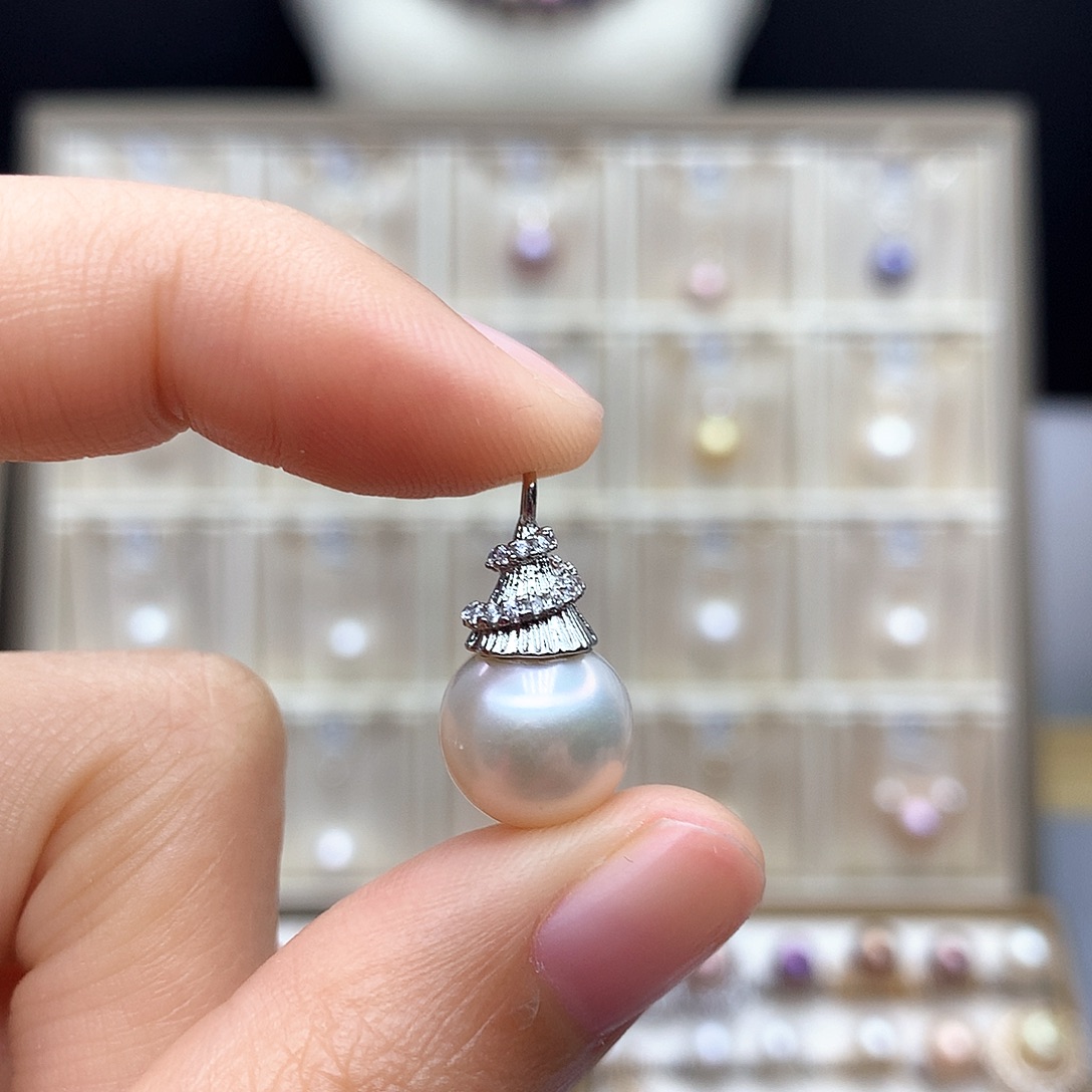 颈饰淡水珍珠合金