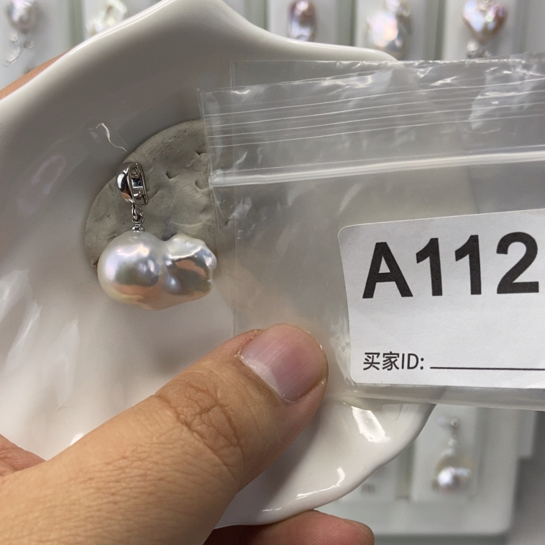 吊坠(不含链)合金淡水珍珠