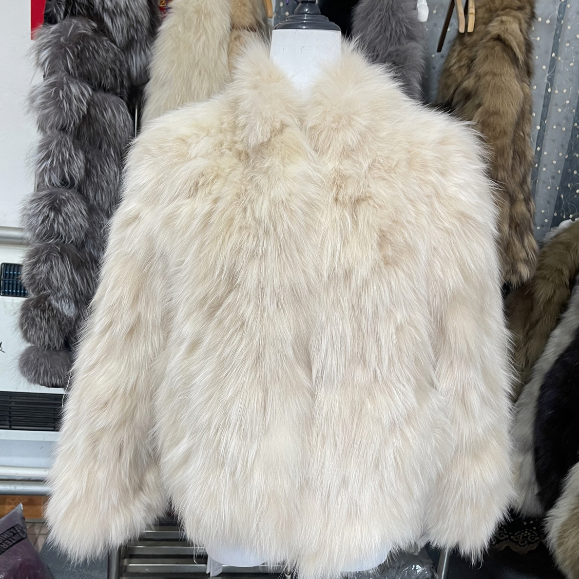 高端女装皮草狐狸毛毛外套（直播间专用）私拍不发货