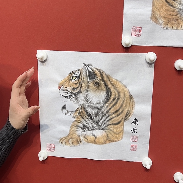 国画赵庆业老师国画作品月