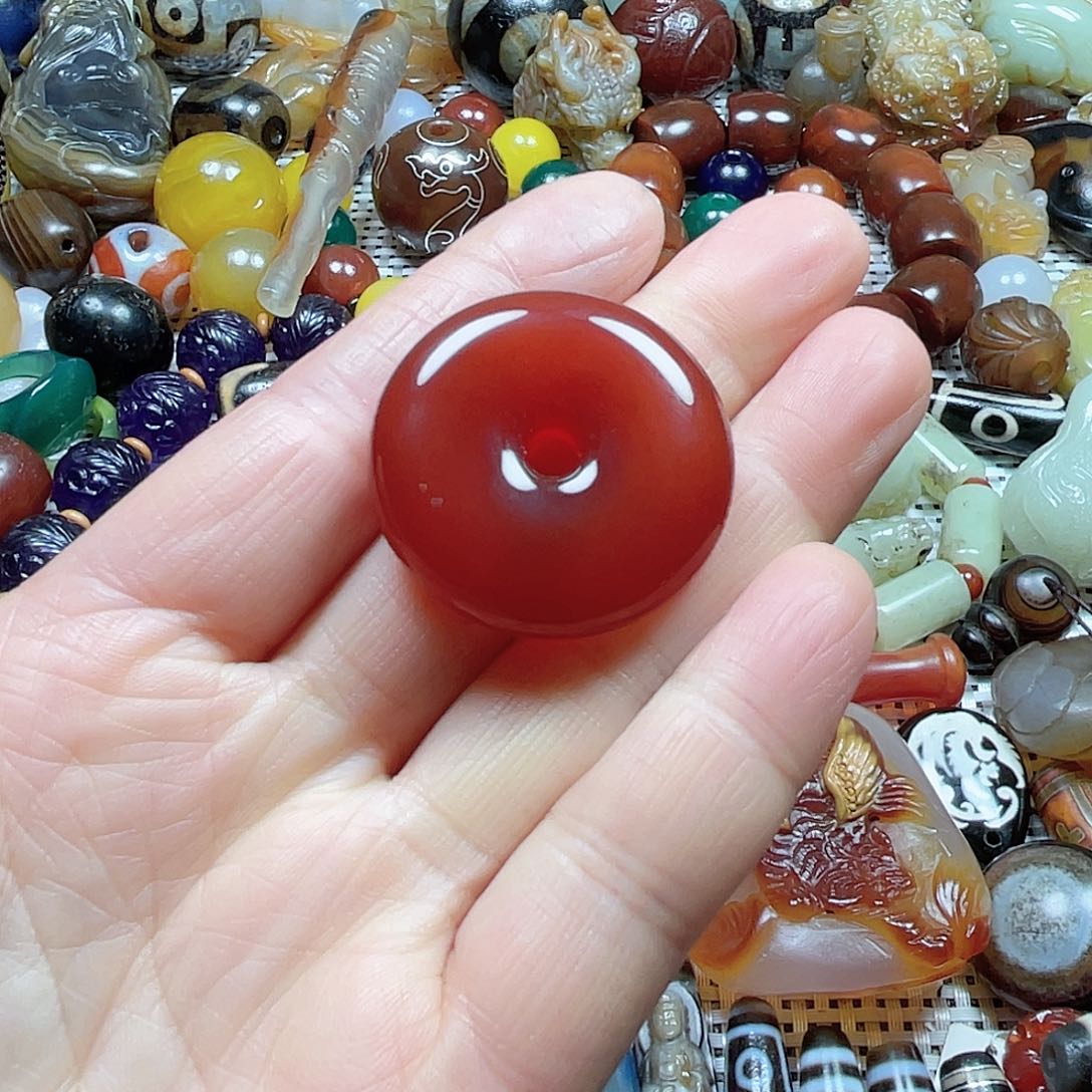 玛瑙/玉髓挂件未镶嵌