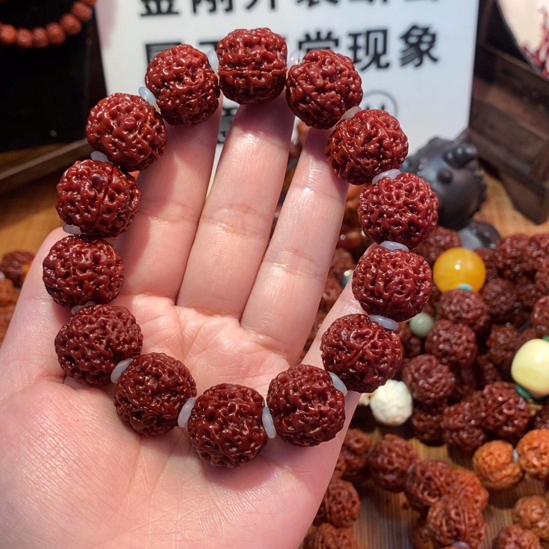 金刚菩提手串185瓣素肉