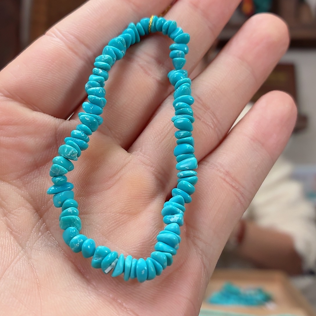 未镶嵌绿松石珠宝奇石