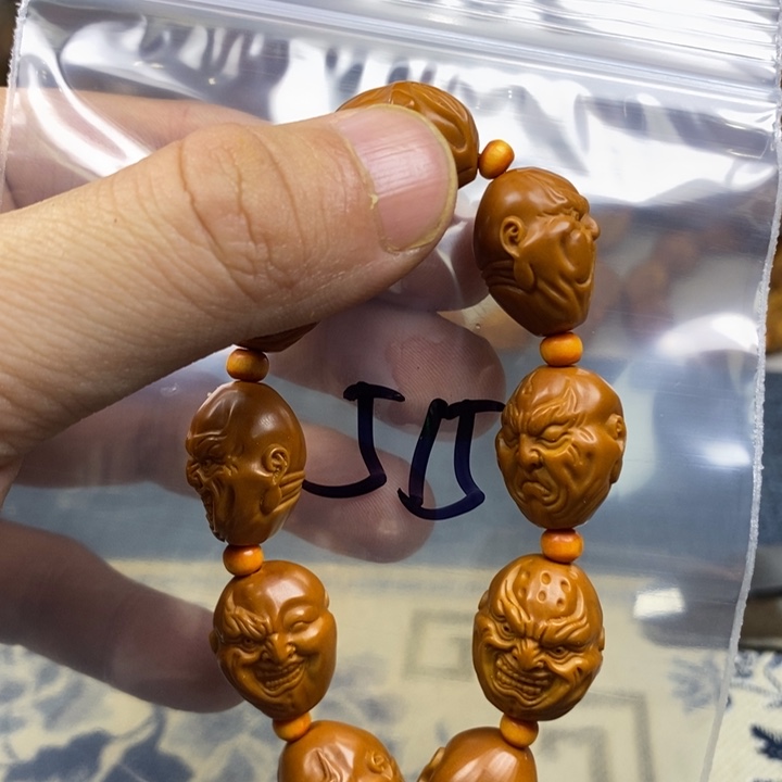 橄榄核手串/手链橄榄核雕工艺手串