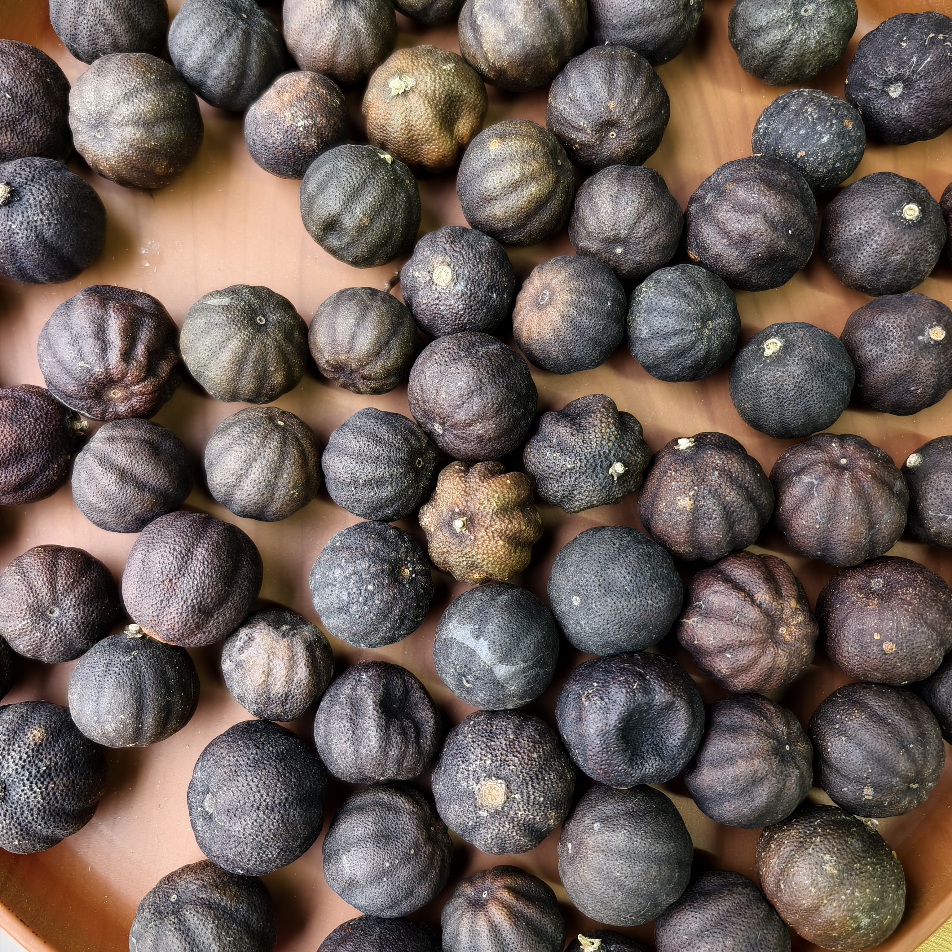 2024圈枝生晒青柑宝宝梅子香微甜