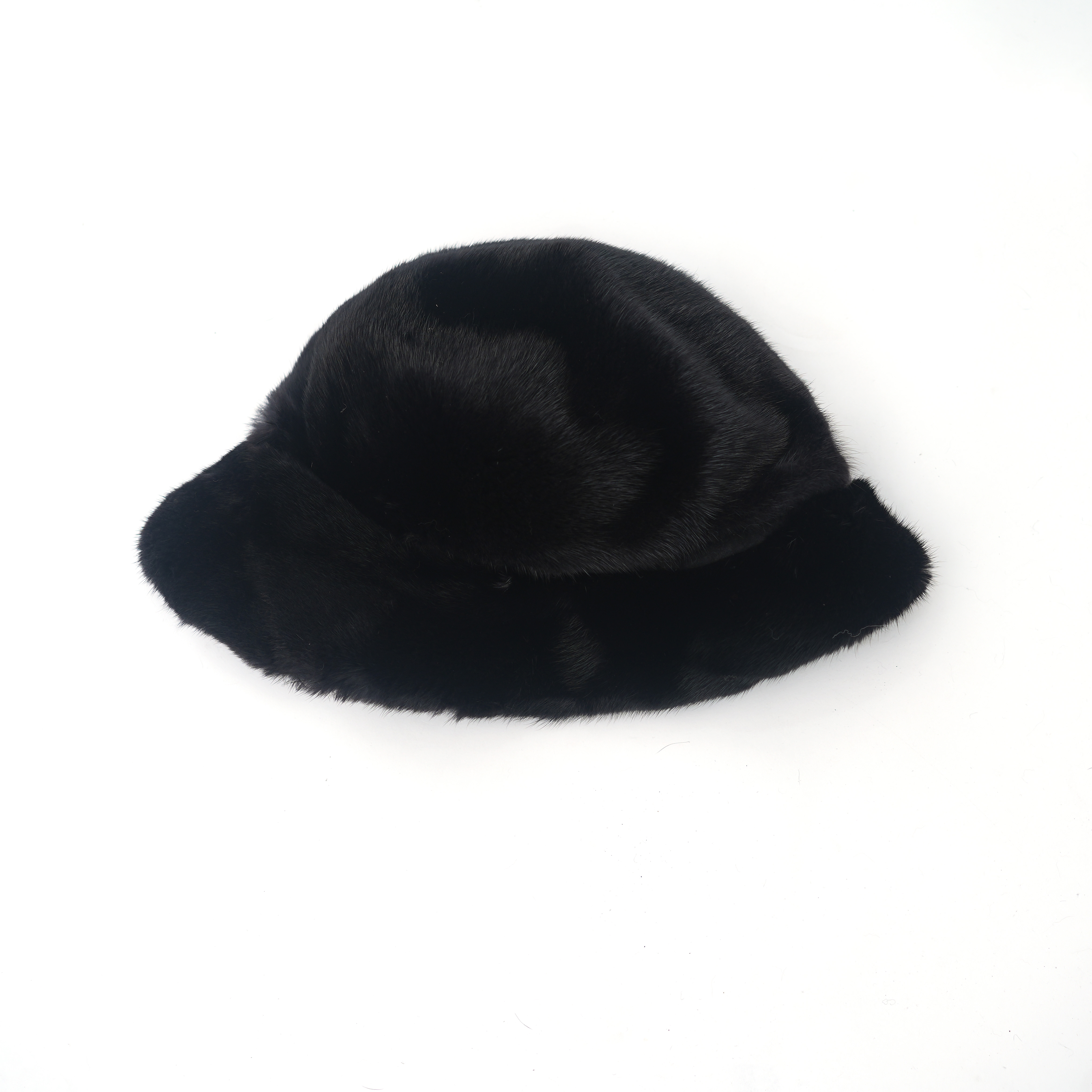 冬季净版大礼帽貂帽宽檐渔夫帽 714