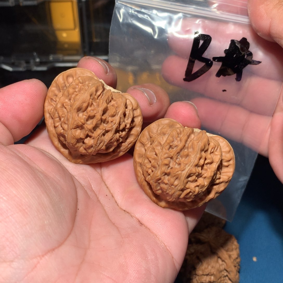 文玩核桃吊坠桃心灯 全品 43.9 