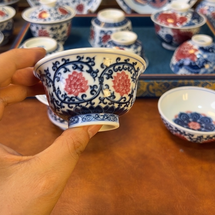 摆件景德镇茶器百宝箱
