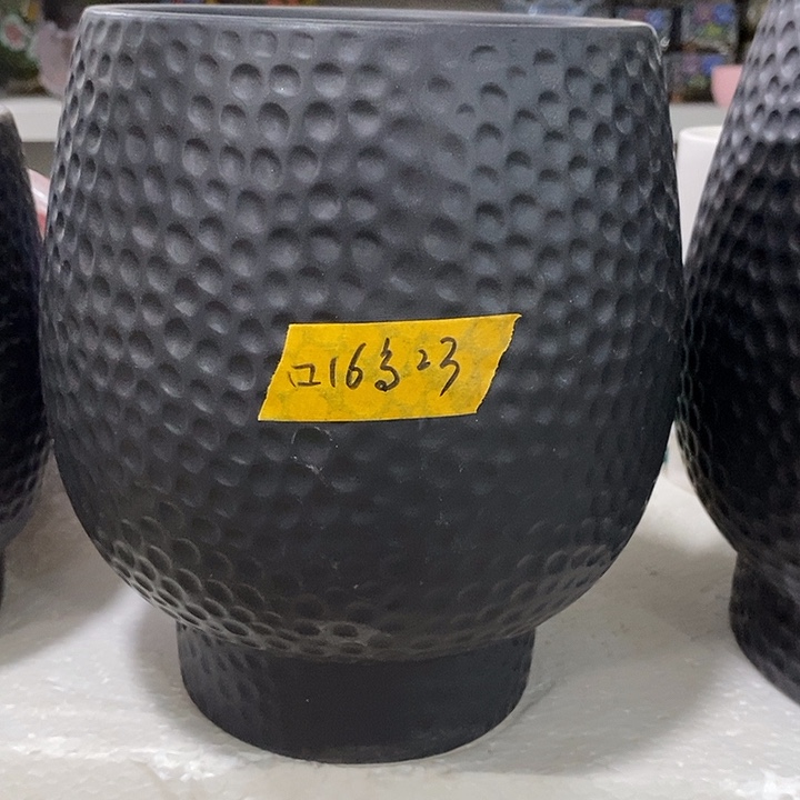 摆件陶盆有孔 微瑕介意勿拍