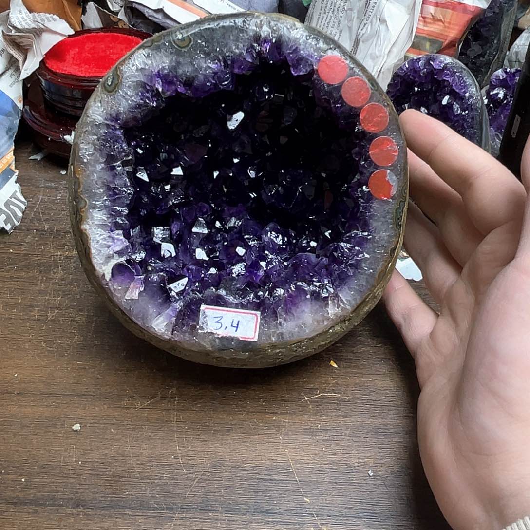 紫晶大型摆件（非配饰）未镶嵌?***?