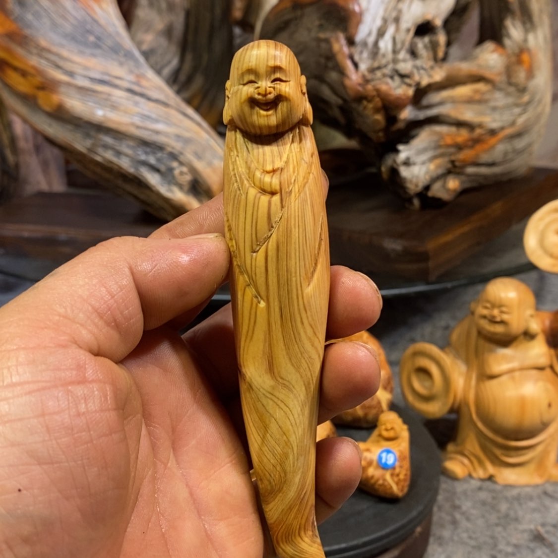 【闪购商品】柏木（崖柏）木雕工艺品摆件