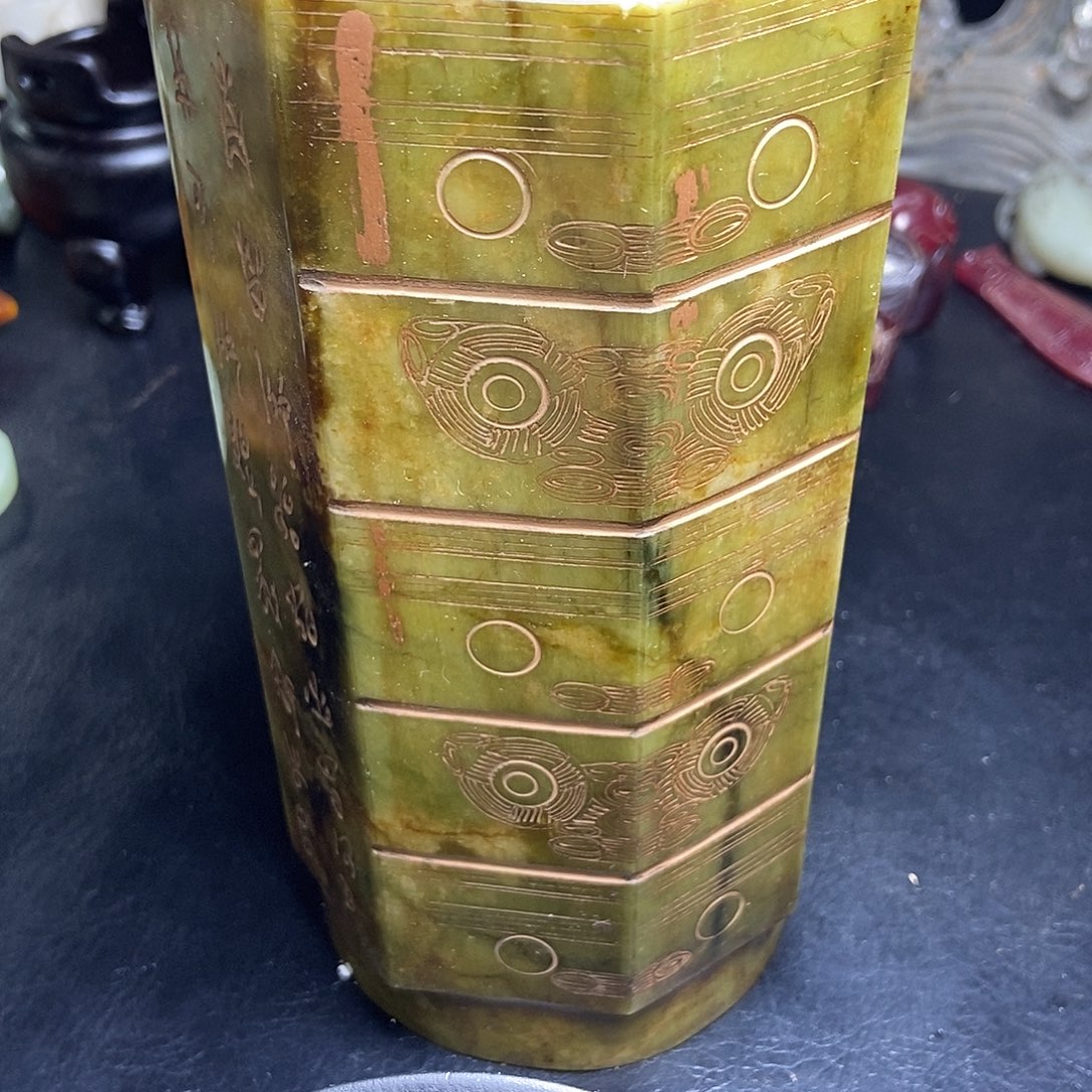 白玉菩提吊坠精品玉