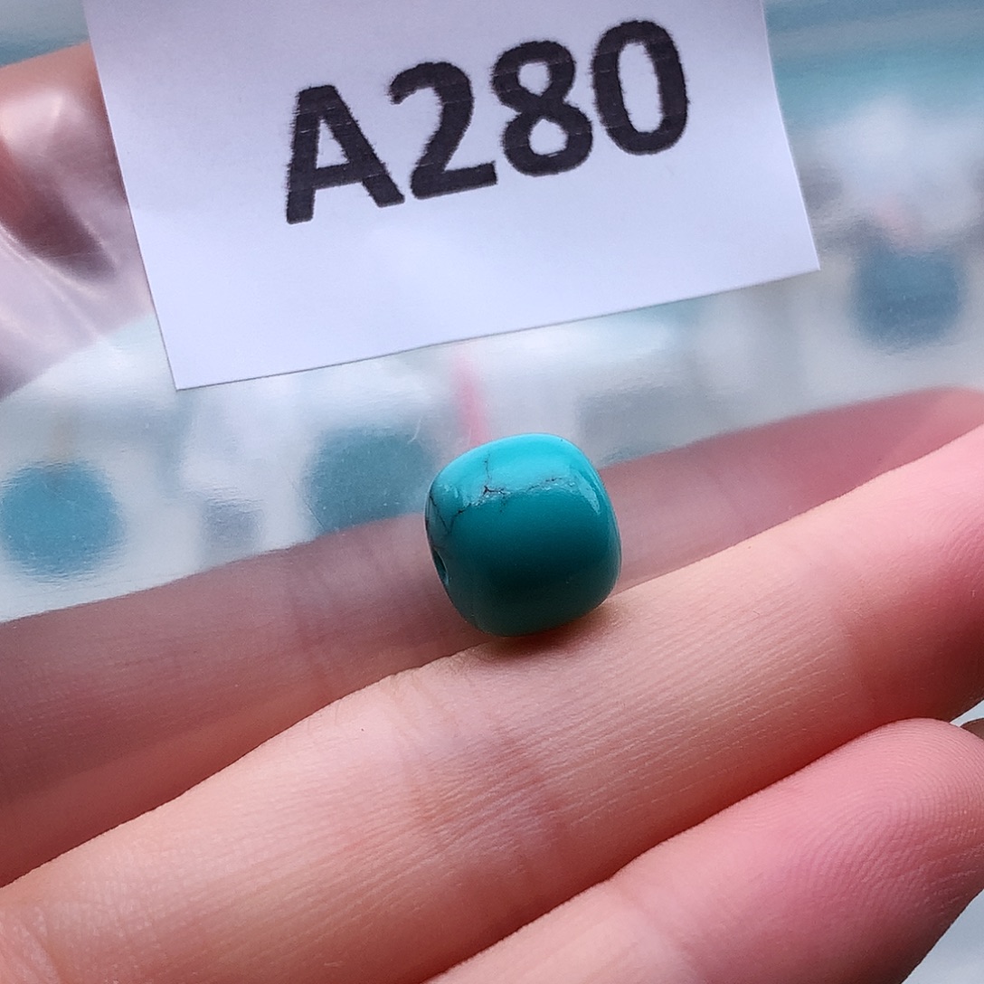 绿松石未镶嵌高瓷高色