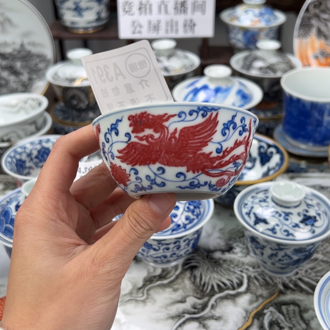 瓷片景德镇手工手绘陶瓷