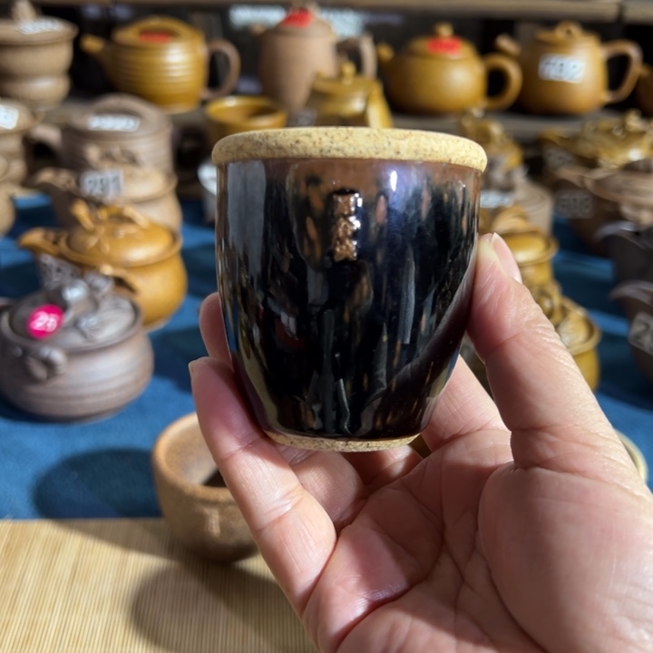 缸100 毫升原谷烧高温粗瓷