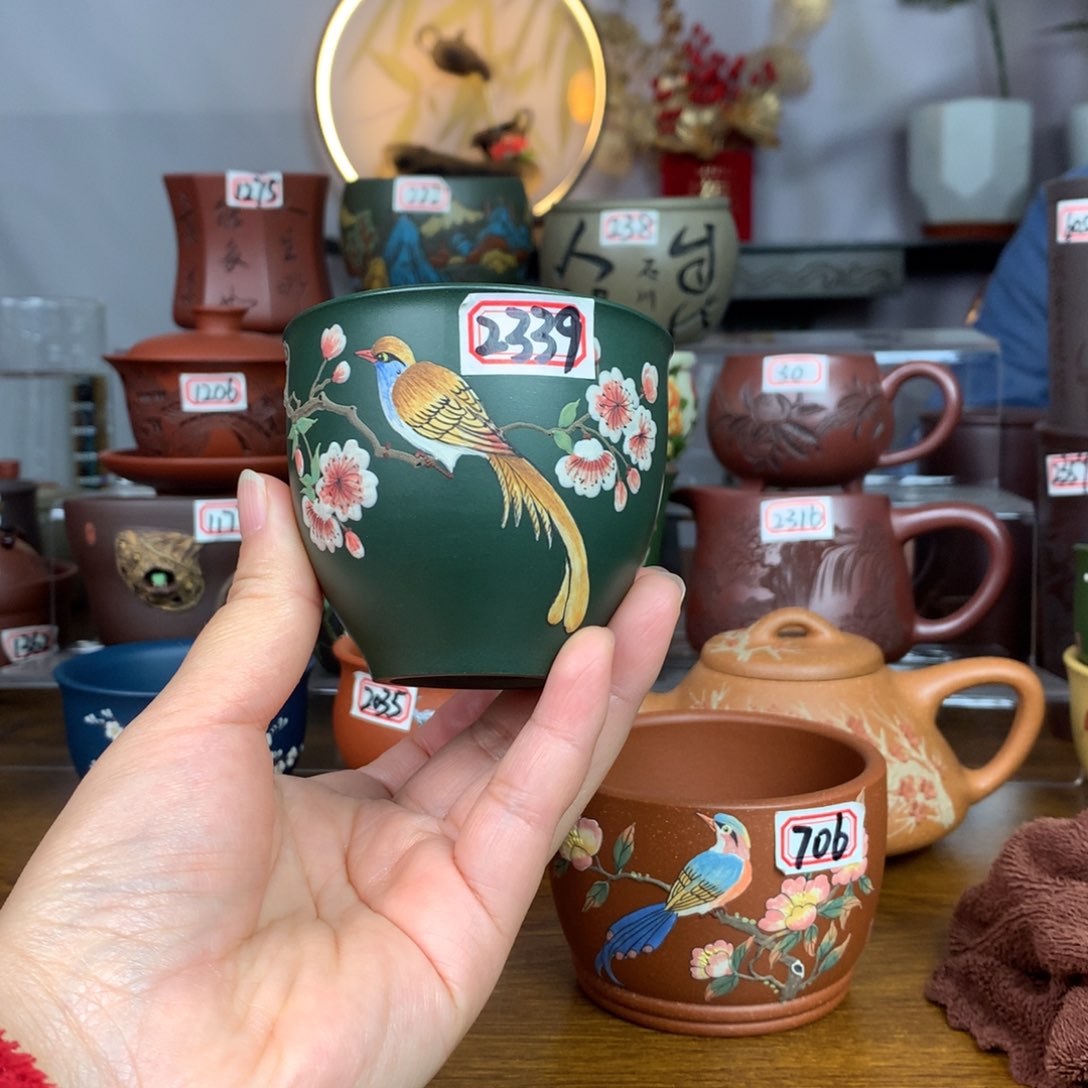 紫砂茶杯宜兴紫砂茶具