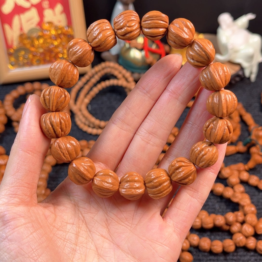 文玩核桃手串C7桃核手串