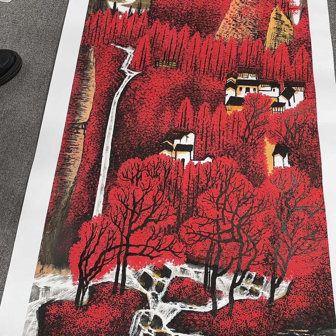 国画国画作品多次入选