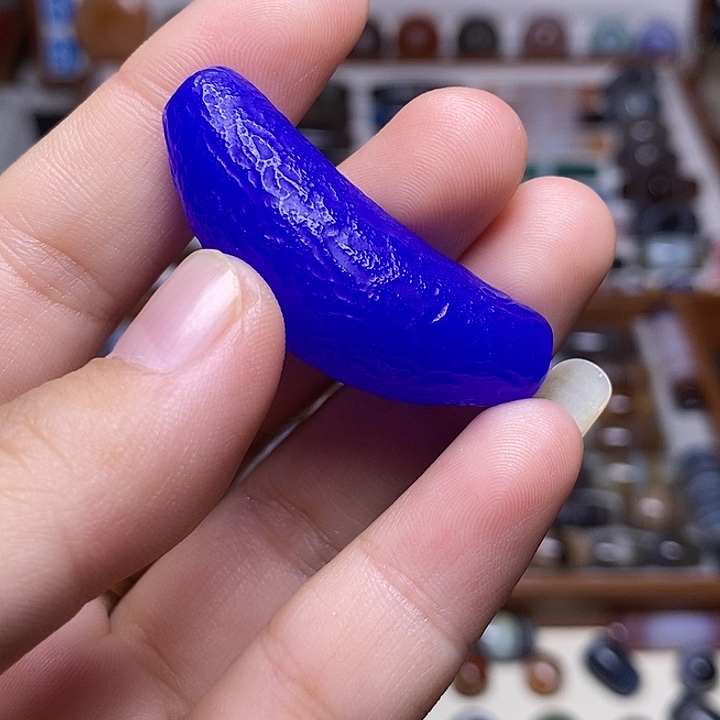 青***子玛瑙/玉髓未镶嵌颈饰