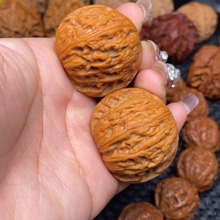 吊坠文玩核桃秦岭野生49