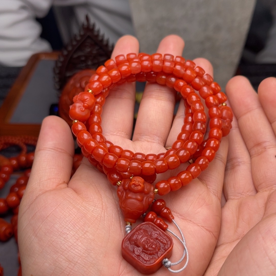 南红玛瑙配饰卡6➕尺寸未镶嵌