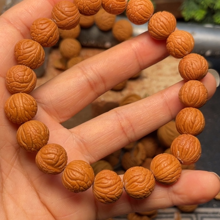 桃核手串龙纹桃核2