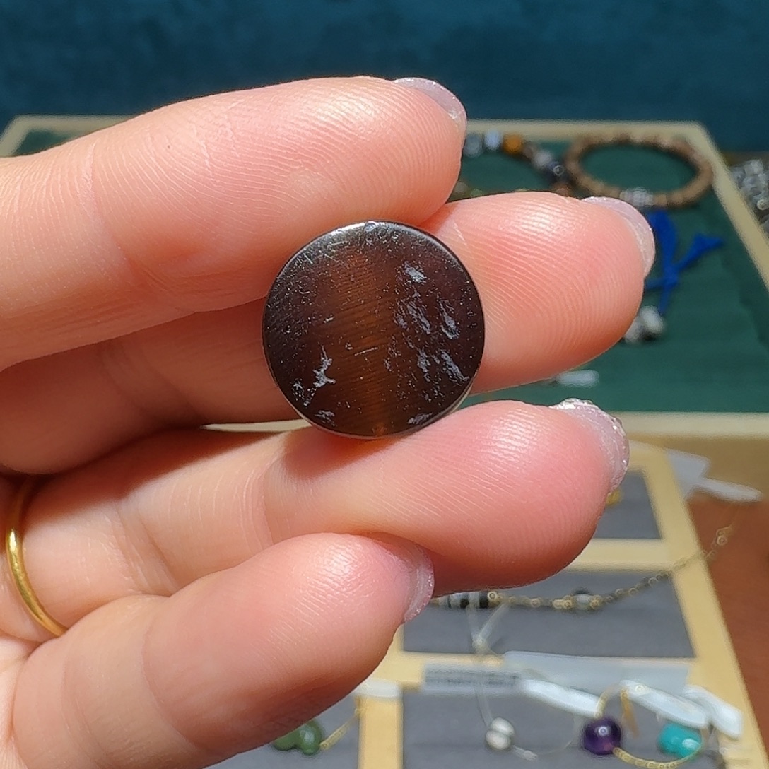 发***仔玻璃吊坠（不含链）15.4*6.9mm