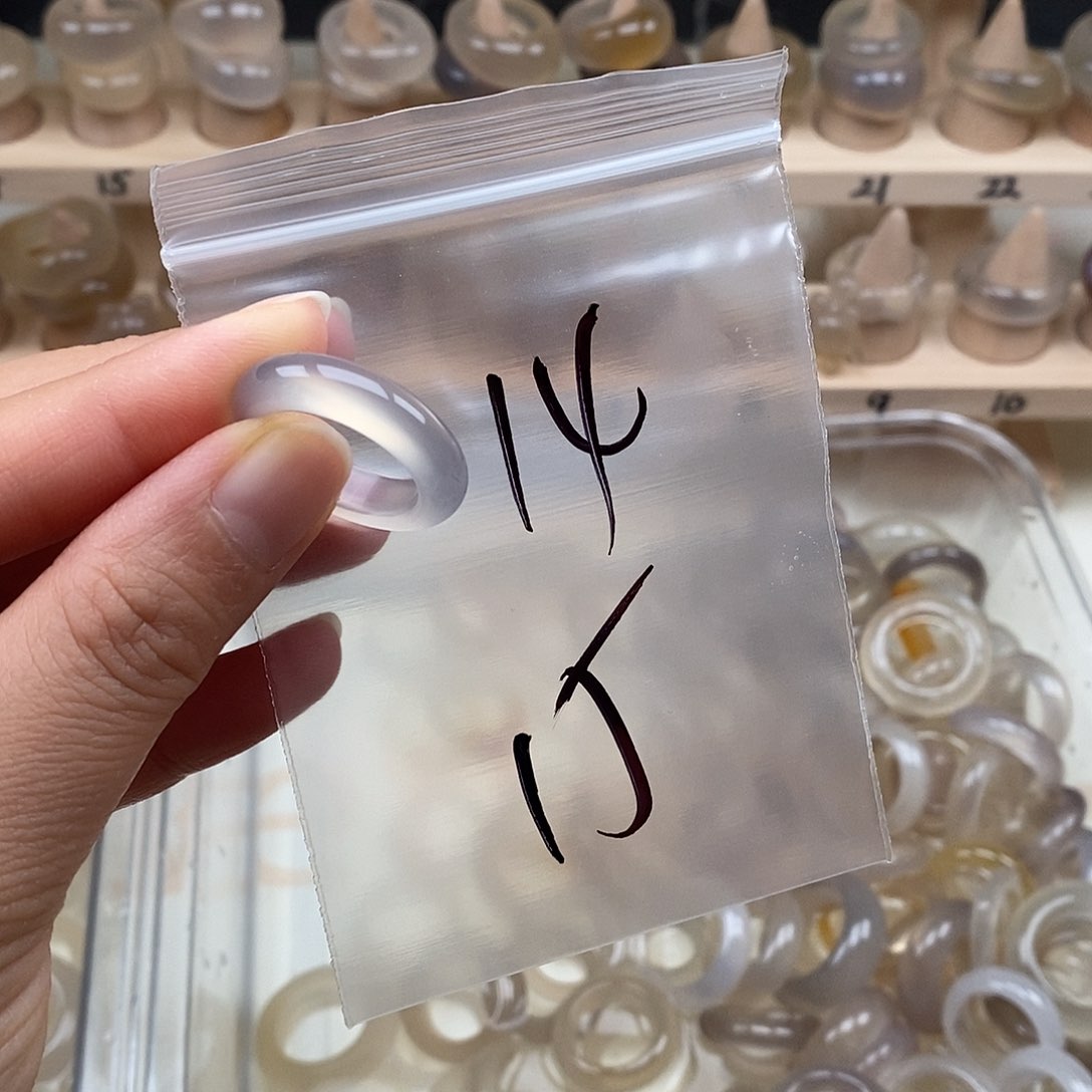 未镶嵌戒指玛瑙/玉髓