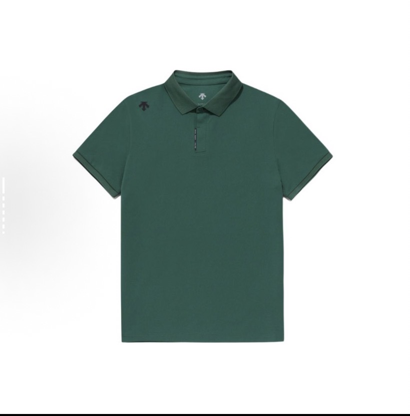 DESCENTE/迪桑特TOUGH系列 纯色徽标吸水速干T恤 男女同款