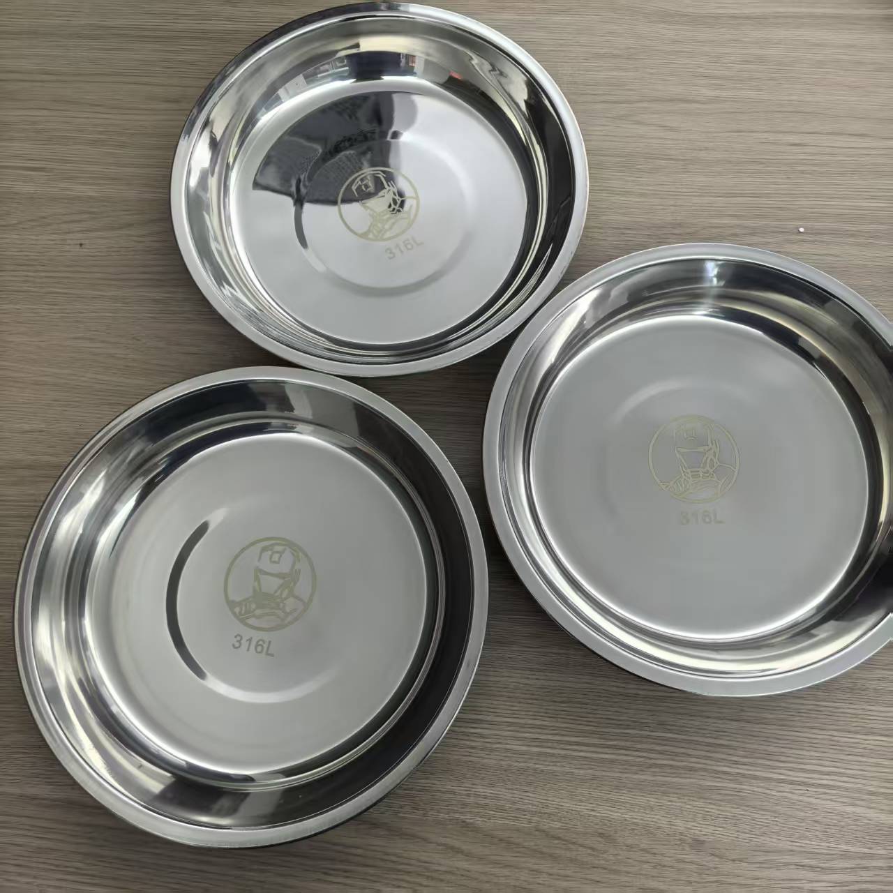 【爆炸清货】24cm钢铁侠超厚盘3个高档家用款居家【汤姆粉丝专属】