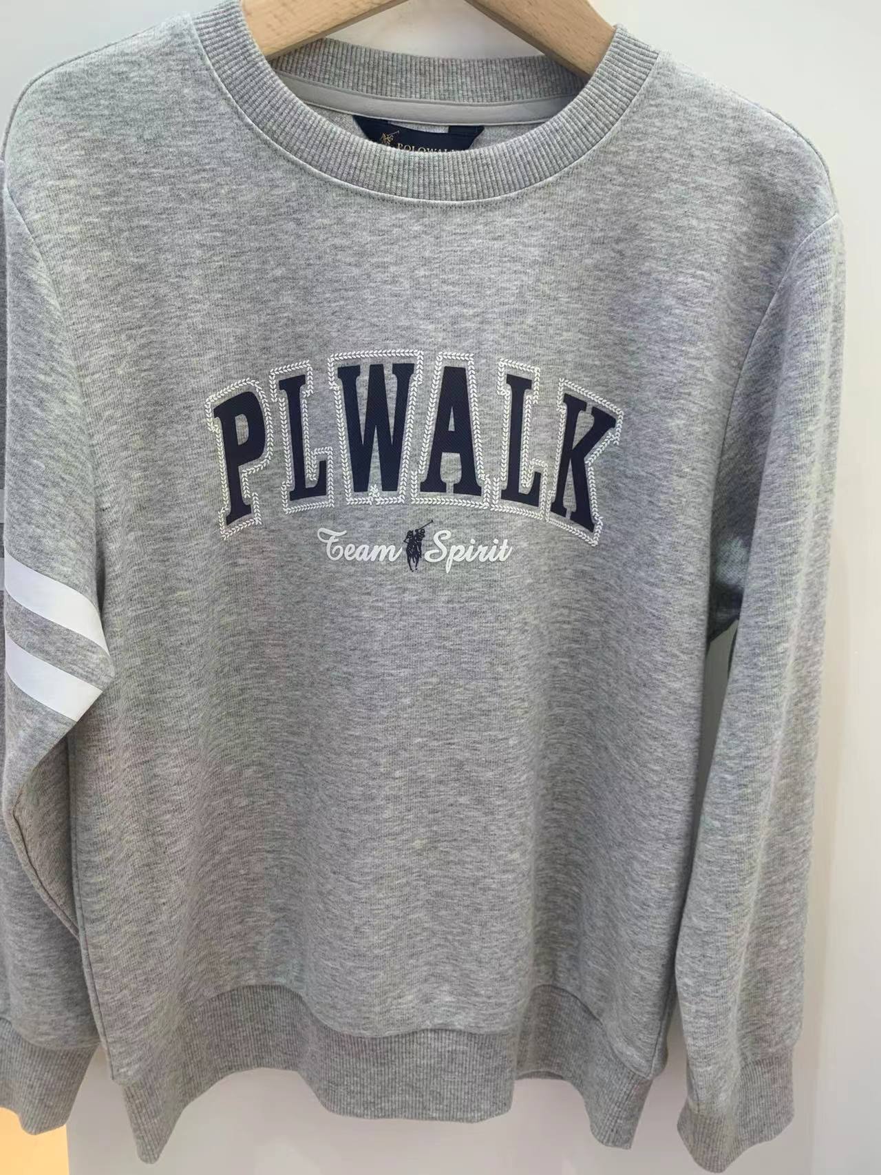 POLOWALK25年儿童秋款男童圆领休闲百搭卫衣