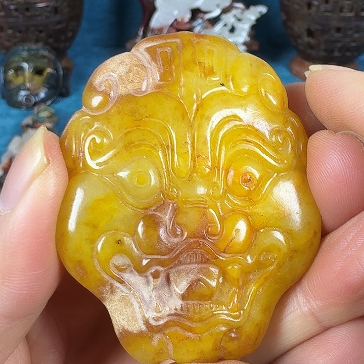 和田玉（糖玉）未镶嵌挂件