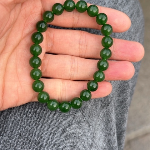 【闪购商品】和田玉（碧玉）手链未镶嵌