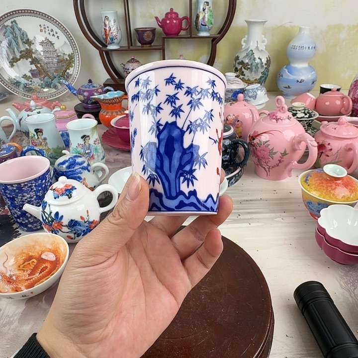 陶摆件景德镇陶瓷老厂瓷30
