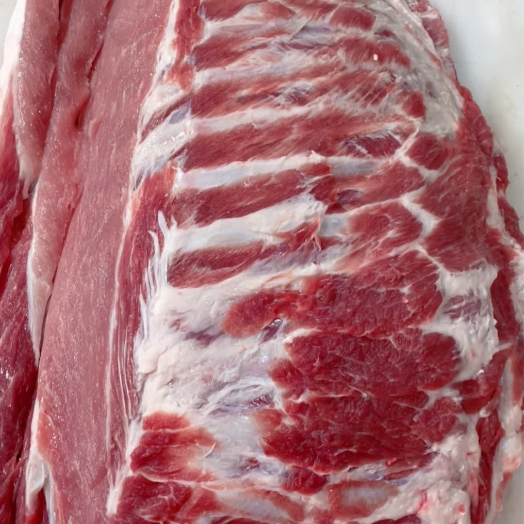 新鲜猪排骨3-5斤装，默认切块排骨同城配