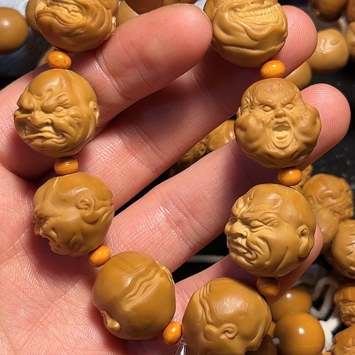 橄榄核手串/手链山鬼恶僧