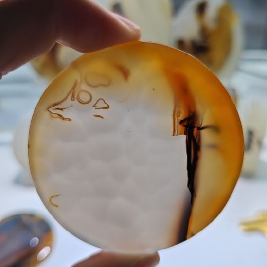 玛瑙/玉髓未镶嵌吊坠(不含链)