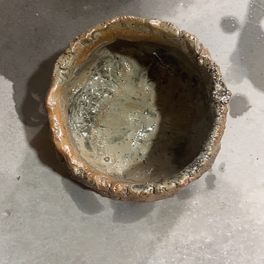 杯柔**水瑕柴烧裸烧手作品
