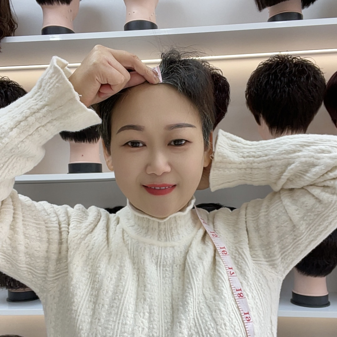 1号链接根据脸型视频一对一设计发型、量头围大小