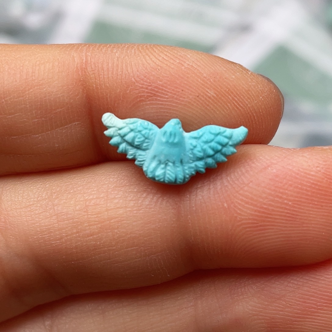 绿松石珠宝半成品未镶嵌