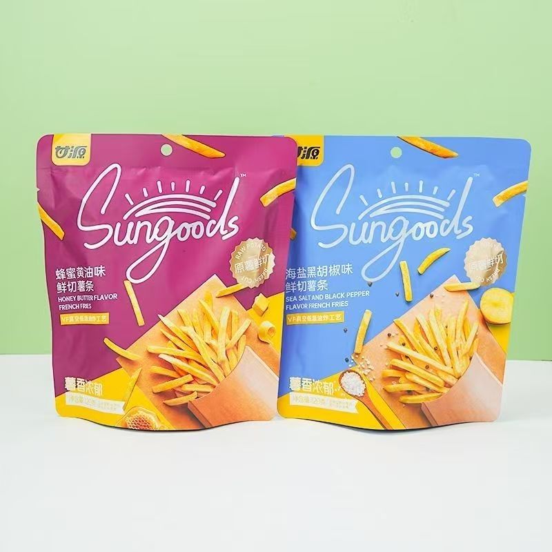 【甘源】鲜切薯条3包混发（26年2月21日到期）