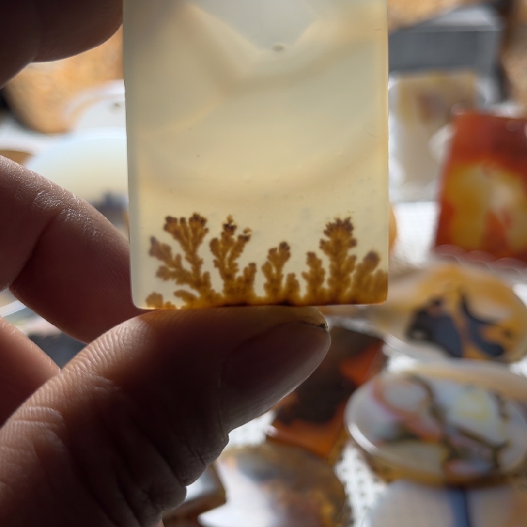玛瑙/玉髓未镶嵌吊坠(不含链)