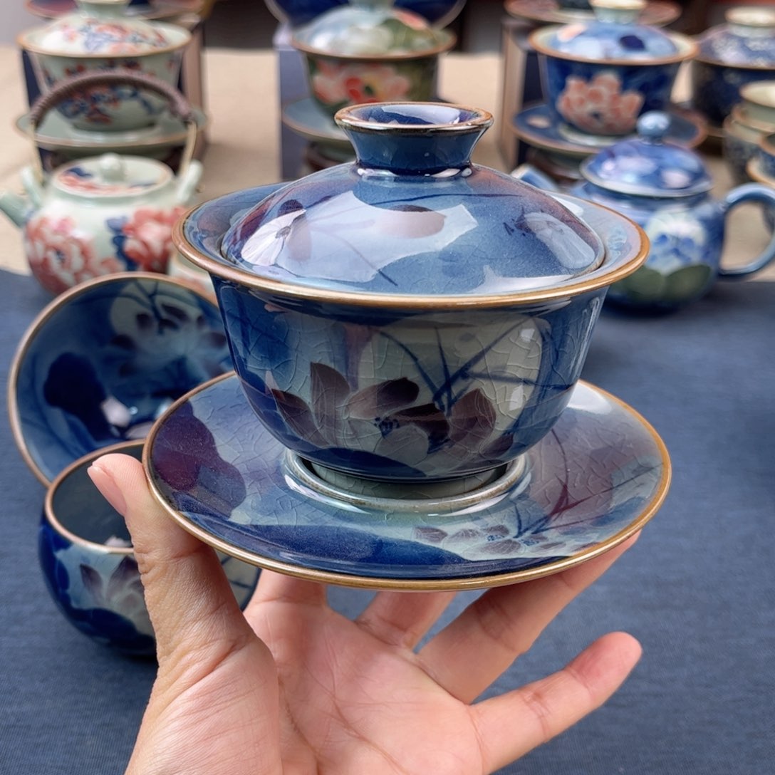 杯景德镇手绘手工茶具