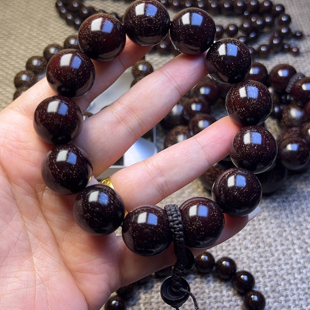 檀香紫檀（小叶紫檀）1.8 13颗满星