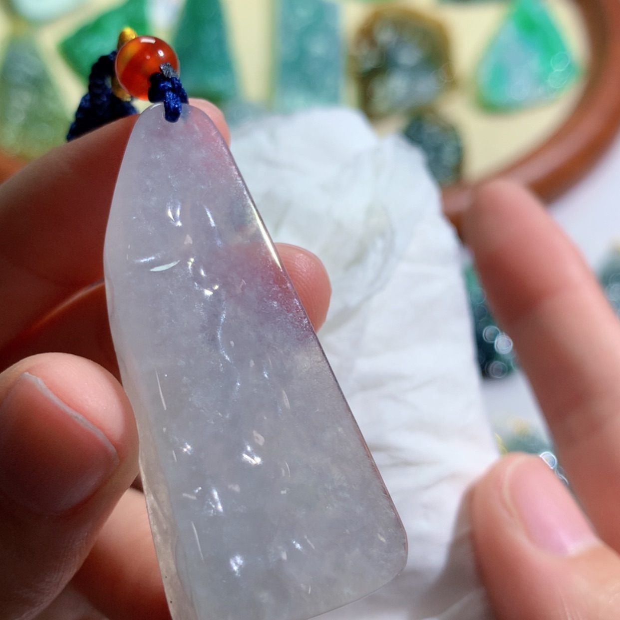 【闪购商品】翡翠吊坠(不含链)未镶嵌 2559