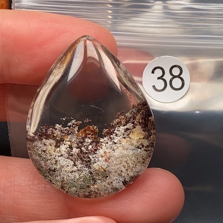 西***橙未镶嵌水晶颈饰天然