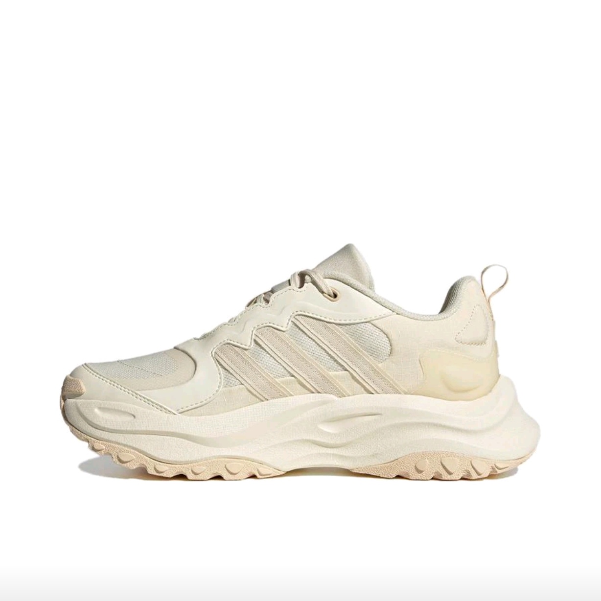 adidas Maxxwavy 缓震 耐磨 厚底 增高 织物 回弹 跑鞋IF8749