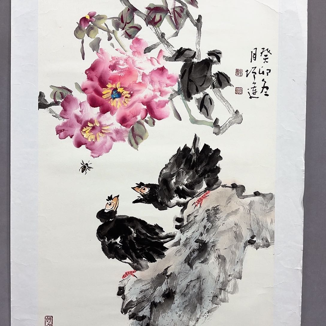 国画国画纯手绘作品请放心去藏