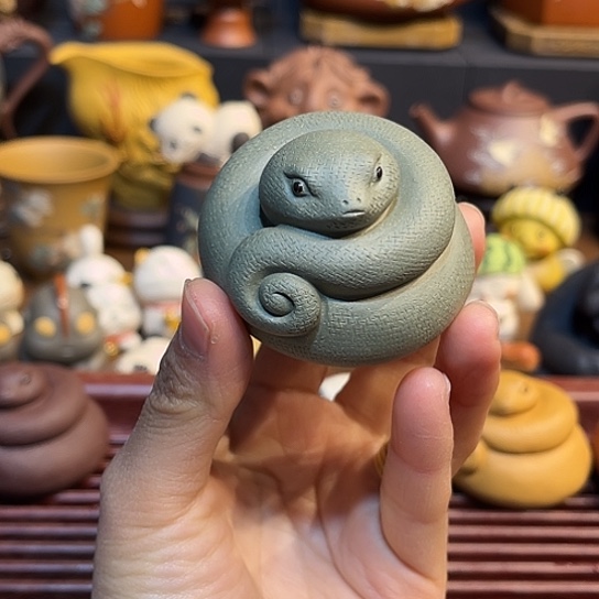 紫砂茶杯紫砂茶宠