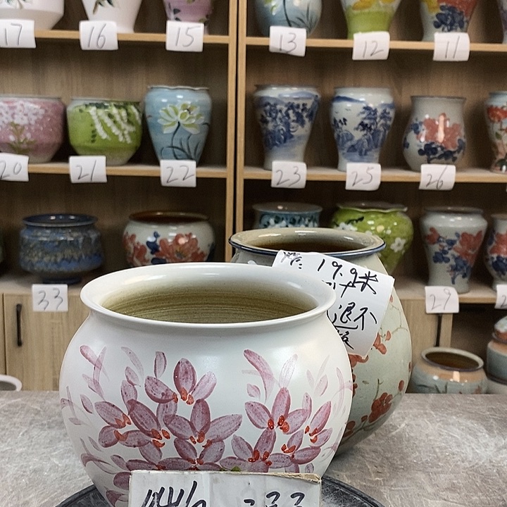 缸1xc景德镇陶瓷花盆
